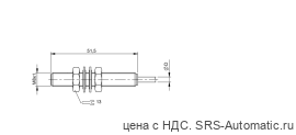 Индуктивный датчик расстояния Balluff BAW M08EI-UAD15B-BP03 - Индуктивный датчик расстояния Balluff BAW M08EI-UAD15B-BP03