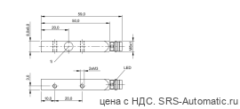 Индуктивный датчик Balluff BES Q08ZE-POC20B-S49G - Индуктивный датчик Balluff BES Q08ZE-POC20B-S49G