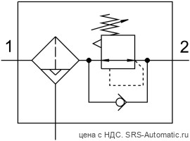Festo LFR-1/2-D-O-MAXI-A Фильтр-регулятор - Festo LFR-1/2-D-O-MAXI-A Фильтр-регулятор