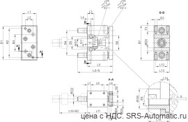 Aventics Блок направляющей, Cерия GU1 – 0821401084 - Aventics Блок направляющей, Cерия GU1 – 0821401084