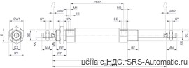 Aventics Мини-цилиндры, Cерия MNI – 0822383005 - Aventics Мини-цилиндры, Cерия MNI – 0822383005