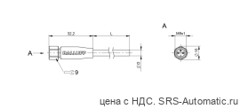 Разъем с кабелем Balluff BCC S313-0000-10-004-PX0334-050 - Разъем с кабелем Balluff BCC S313-0000-10-004-PX0334-050