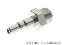 Ниппель брс с наружной резьбой 00201 00 01 02 nb - Ниппель брс с наружной резьбой 00201 00 01 02 nb