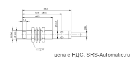 Индуктивный датчик расстояния Balluff BAW M12MF2-UAC40F-BP05 - Индуктивный датчик расстояния Balluff BAW M12MF2-UAC40F-BP05