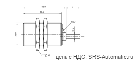 Индуктивный датчик Balluff BES 516-418-E4-L-02 - Индуктивный датчик Balluff BES 516-418-E4-L-02