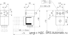 Aventics 3/2 -пневмораспределитель, Cерия DO30 – 0820019501 - Aventics 3/2 -пневмораспределитель, Cерия DO30 – 0820019501