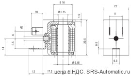 Соленоид 22 mm серия 10v  sol01 110 a 2 000 - Соленоид 22 mm серия 10v  sol01 110 a 2 000