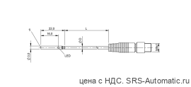 Индуктивный датчик Balluff BES G03EC-NSC10B-EP00,3-GS49 - Индуктивный датчик Balluff BES G03EC-NSC10B-EP00,3-GS49