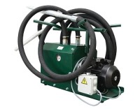CTR-KV2008-10_230V - Переносная насосно-фильтрационная станция: 20 л/мин, 230В/50Гц, 1-х фазн., 0,55кВт/1500об/мин, всасывающий фильтр 60мкм, напорный фильтр 10мкм, всасывание - 3м, напор - 5м, выходы - трубы 0,5м