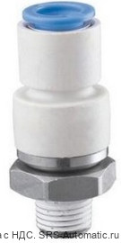SMC KS-H06-M5 Штуцер цанговый - SMC KS-H06-M5 Штуцер цанговый