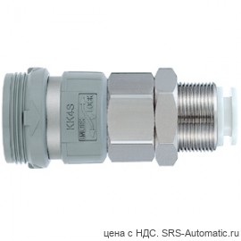 SMC KK3S-04E Ответная часть для панельного монтажа с быстроразъемным соединением - SMC KK3S-04E Ответная часть для панельного монтажа с быстроразъемным соединением
