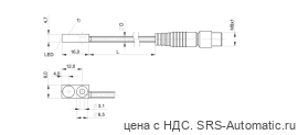 Индуктивный датчик Balluff BES R04MC-PSC20B-EP00,5-GS49-107 - Индуктивный датчик Balluff BES R04MC-PSC20B-EP00,5-GS49-107