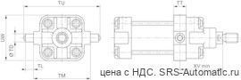 Aventics Крепление с поворотной цапфой – 3672803000 - Aventics Крепление с поворотной цапфой – 3672803000