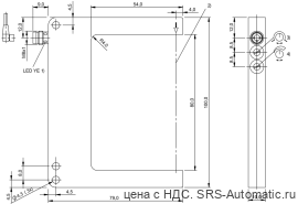 Щелевой датчик Balluff BGL 80A-004-S49 - Щелевой датчик Balluff BGL 80A-004-S49