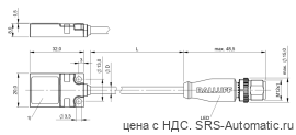 Индуктивный датчик Balluff BES R01ZC-PSC70B-BS00,3-GS04-016 - Индуктивный датчик Balluff BES R01ZC-PSC70B-BS00,3-GS04-016