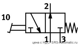 Festo FO-3-1/4-B Пневмопедаль - Festo FO-3-1/4-B Пневмопедаль