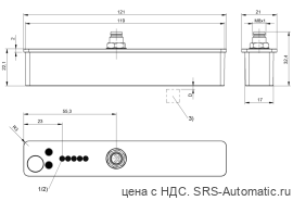 Индуктивный датчик линейных перемещений Balluff BIP LD2-T103-03-S75 - Индуктивный датчик линейных перемещений Balluff BIP LD2-T103-03-S75