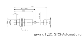 Индуктивный датчик Balluff BES 515-356-S4-C - Индуктивный датчик Balluff BES 515-356-S4-C
