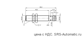 Индуктивный датчик Balluff BES M12EI-PSC40B-S04G-S - Индуктивный датчик Balluff BES M12EI-PSC40B-S04G-S