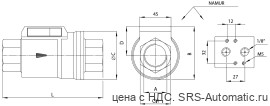 Клапан коаксиальный aignep серия function  06054 v0 006 - Клапан коаксиальный aignep серия function  06054 v0 006