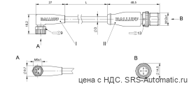 Соединительный кабель Balluff BCC M324-M414-3E-606-PW3434-015 - Соединительный кабель Balluff BCC M324-M414-3E-606-PW3434-015