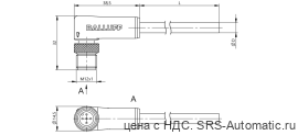 Разъем с кабелем Balluff BCC M425-0000-2A-043-PS0534-003 - Разъем с кабелем Balluff BCC M425-0000-2A-043-PS0534-003