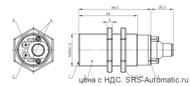 Емкостной датчик Balluff BCS M30BBM2-PPM20C-S04G - Емкостной датчик Balluff BCS M30BBM2-PPM20C-S04G