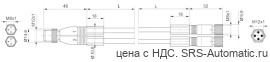 Aventics Y-образное промежуточное быстроразъемное соединение, серия CON-RD – R412021687 - Aventics Y-образное промежуточное быстроразъемное соединение, серия CON-RD – R412021687