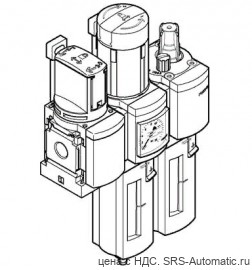 Festo MSB6-1/2:C3J1M1-WP Блок подготовки воздуха - Festo MSB6-1/2:C3J1M1-WP Блок подготовки воздуха
