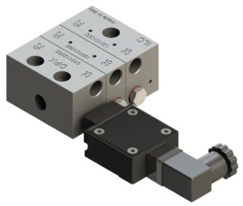 2.4M.06-C045 - Распределитель последовательной смазки (серия DPX), механическое реле, 45 мм3/цикл, 6 секций (12 выходов), вход G1/8", выходы М10х1 - 2.4M.06-C045 - Распределитель последовательной смазки (серия DPX), механическое реле, 45 мм3/цикл, 6 секций (12 выходов), вход G1/8", выходы М10х1