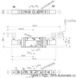 Aventics 2х3/2-пневмораспределитель, Cерия TC08 – R422102066 - Aventics 2х3/2-пневмораспределитель, Cерия TC08 – R422102066