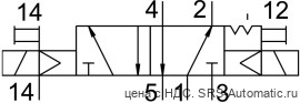 Festo VUVB-ST12-B52-ZH-QX-1T1 Распределитель - Festo VUVB-ST12-B52-ZH-QX-1T1 Распределитель