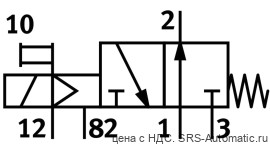 Festo VUVS-LT25-M32U-MZD-G14-F8 Распределитель - Festo VUVS-LT25-M32U-MZD-G14-F8 Распределитель