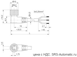 Aventics Круглые разъемы, Cерия CON-RD – 1834484169 - Aventics Круглые разъемы, Cерия CON-RD – 1834484169
