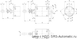 Aventics Мембранные и поршневые цилиндры, Cерия RDC – 5218575120 - Aventics Мембранные и поршневые цилиндры, Cерия RDC – 5218575120