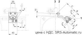 Aventics Крепление датчика, Cерия CB1 – 1827020078 - Aventics Крепление датчика, Cерия CB1 – 1827020078