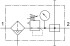 Festo LFRS-1/2-D-MIDI-KA-A Блок подготовки воздуха - Festo LFRS-1/2-D-MIDI-KA-A Блок подготовки воздуха
