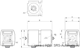 Aventics Блок плавного пуска, с электрическим управлением, Cерия AS5-SSU – R412009284 - Aventics Блок плавного пуска, с электрическим управлением, Cерия AS5-SSU – R412009284