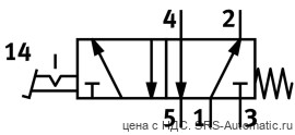 Festo FPB-5-1/4 Пневмопедаль - Festo FPB-5-1/4 Пневмопедаль