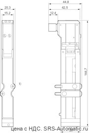 Aventics 2х3/2-пневмораспределитель, Cерия HF03-LG – 0820055201 - Aventics 2х3/2-пневмораспределитель, Cерия HF03-LG – 0820055201