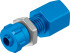 Festo QCK-3/8-PK-9-B Штуцер - Festo QCK-3/8-PK-9-B Штуцер