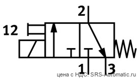 Festo MHE3-MS1H-3/2G-1/8 Распределитель - Festo MHE3-MS1H-3/2G-1/8 Распределитель
