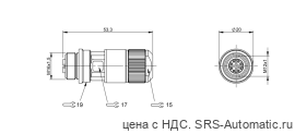 Разъем Balluff BCC M478-0000-1X-000-E3X8T2-000 - Разъем Balluff BCC M478-0000-1X-000-E3X8T2-000