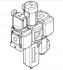 Festo MSB6-1/2:C3J2F3-WP Блок подготовки воздуха - Festo MSB6-1/2:C3J2F3-WP Блок подготовки воздуха