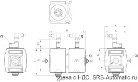 Aventics Блок плавного пуска, с электрическим управлением, Cерия AS5-SSU – R412009381 - Aventics Блок плавного пуска, с электрическим управлением, Cерия AS5-SSU – R412009381