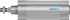 Festo DSBC-80-125-PPSA-N3 Пневмоцилиндр - Festo DSBC-80-125-PPSA-N3 Пневмоцилиндр