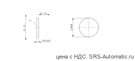 Транспондер RFID Balluff BIS M-137-10/L-HT - Транспондер RFID Balluff BIS M-137-10/L-HT