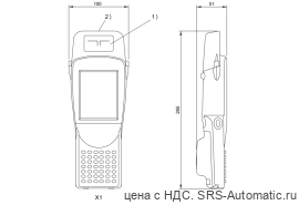 RFID портативный прибор чтения-записи Balluff BIS U-870-1-008-X-001 - RFID портативный прибор чтения-записи Balluff BIS U-870-1-008-X-001