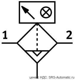 Festo MS6-LFM-1/2-BUV-HF-DA Фильтр - Festo MS6-LFM-1/2-BUV-HF-DA Фильтр