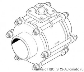 Кран шаровой VZBA-4"-WW-63-T-22-F10-V4V4T - Кран шаровой VZBA-4"-WW-63-T-22-F10-V4V4T